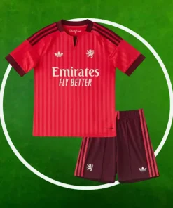 Camiseta Lyonnais Segunda Equipación Niños 2026/2027