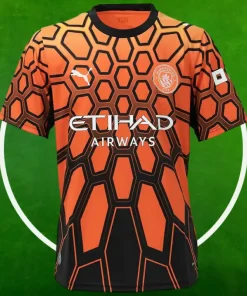 Camiseta Manchester City Portero Hombre 2026/2027 Naranja