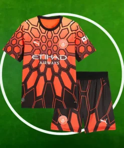 Camiseta Manchester City Portero Niños 2026/2027 Naranja