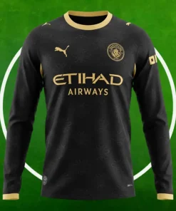 Camiseta Manchester City Segunda Equipación Hombre 2026/2027 Manga Larga
