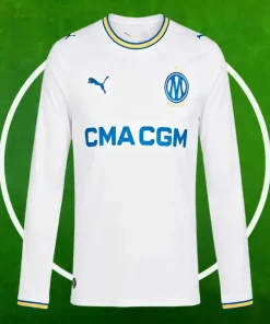 Camiseta Marseille Primera Equipación Hombre 2026/2027 Manga Larga