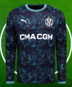 Camiseta Marseille Segunda Equipación Hombre 2026/2027 Manga Larga