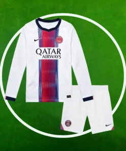Camiseta Paris Saint-Germain Segunda Equipación Niños 2026/2027 Manga Larga