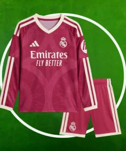 Camiseta Real Madrid Tercera Equipación Niños 2026/2027 Manga Larga