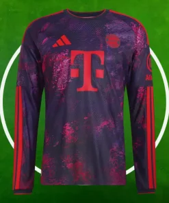 Camiseta FC Bayern Tercera Equipación Hombre 2026/2027 Manga Larga