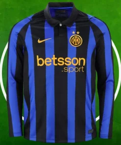 Camiseta Inter Milan Primera Equipación Hombre 2026/2027 Manga Larga