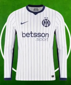 Camiseta Inter Milan Segunda Equipación Hombre 2026/2027 Manga Larga