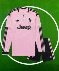 Camiseta Juventus Segunda Equipación Niños 2026/2027 Manga Larga