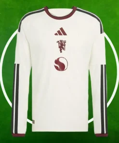 Camiseta Manchester United Tercera Equipación Hombre 2026/2027 Manga Larga