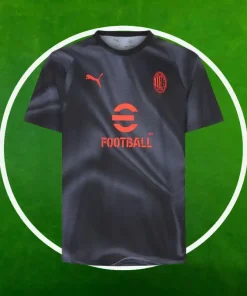 Camiseta Pre-Partido AC Milan Hombre 2026/2027 Negro