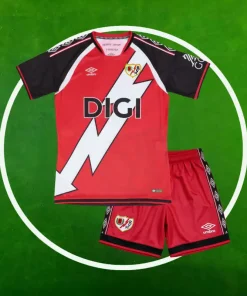 Camiseta Rayo Vallecano Segunda Equipación Niños 2026/2027