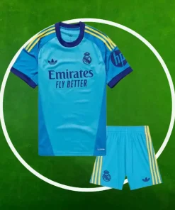 Camiseta Real Madrid Portero Segunda Equipación Niños 2026/2027