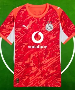 Camiseta Borussia Dortmund Portero Hombre 2025/2026 Rojo