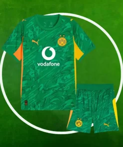 Camiseta Borussia Dortmund Portero Niños 2025/2026 Verde