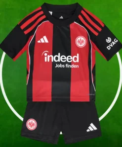 Camiseta Eintracht Frankfurt Primera Equipación Niños 2025/2026