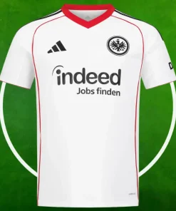 Camiseta Eintracht Frankfurt Segunda Equipación Hombre 2025/2026