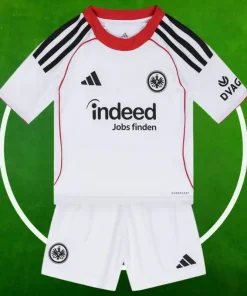 Camiseta Eintracht Frankfurt Segunda Equipación Niños 2025/2026