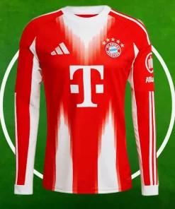 Camiseta FC Bayern Primera Equipación Hombre 2025/2026 Manga Larga