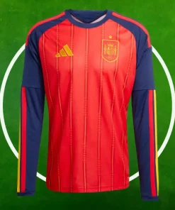 Camiseta España Primera Equipación Hombre 2026/2027 Manga Larga