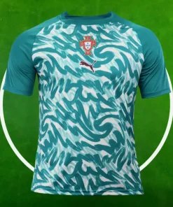 Camiseta Pre-Partido Portugal Hombre 2026/2027 Verde