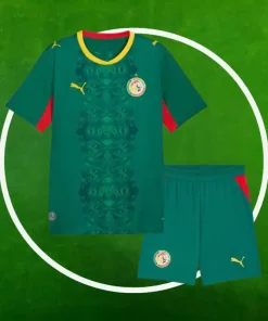 Camiseta Senegal Segunda Equipación Niños 2026/2027
