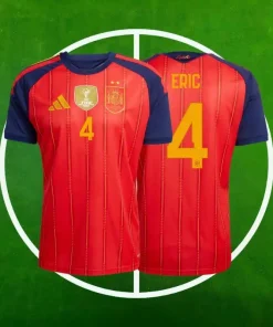 Camiseta España Primera Equipación Hombre 2026/2027 - Eric #4