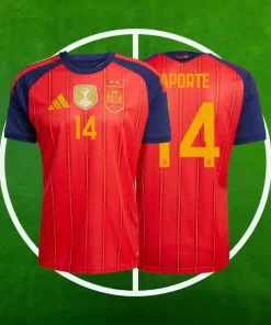 Camiseta España Primera Equipación Hombre 2026/2027 - Laporte #14