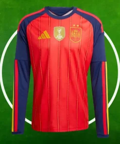 Camiseta España Primera Equipación Hombre 2026/2027 Manga Larga
