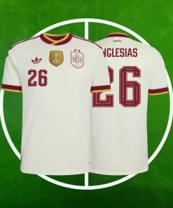 Camiseta España Segunda Equipación Hombre 2026/2027 - B. Iglesias #26