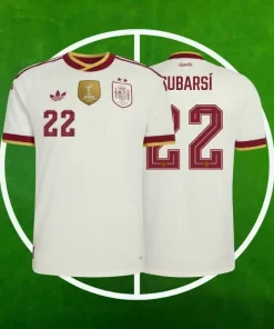 Camiseta España Segunda Equipación Hombre 2026/2027 - Cubarsí #22