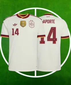 Camiseta España Segunda Equipación Hombre 2026/2027 - Laporte #14