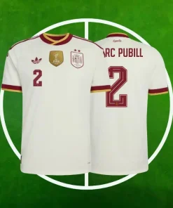 Camiseta España Segunda Equipación Hombre 2026/2027 - Marc Pubill #2