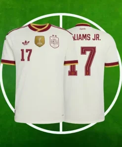 Camiseta España Segunda Equipación Hombre 2026/2027 - Williams JR. #17