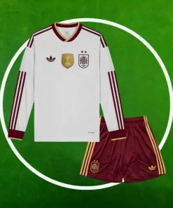 Camiseta España Segunda Equipación Niños 2026/2027 Manga Larga