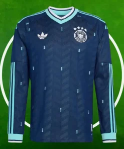 Camiseta Alemania Segunda Equipación Hombre 2026/2027 Manga Larga