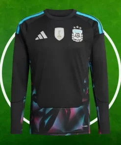 Camiseta Argentina Portero Primera Equipación Hombre 2026/2027 Manga Larga