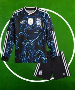 Camiseta Argentina Segunda Equipación Niños 2026/2027 Manga Larga