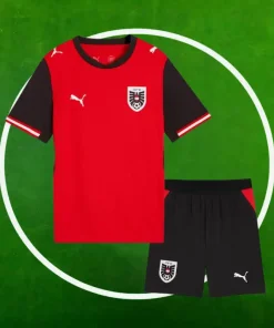 Camiseta Austria Primera Equipación Niños 2026/2027