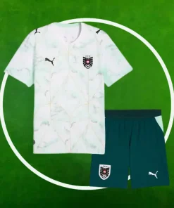 Camiseta Austria Segunda Equipación Niños 2026/2027