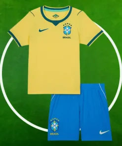 Camiseta Brasil Primera Equipación Niños 2026/2027