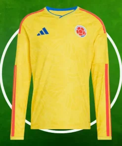 Camiseta Colombia Primera Equipación Hombre 2026/2027 Manga Larga