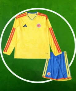 Camiseta Colombia Primera Equipación Niños 2026/2027 Manga Larga