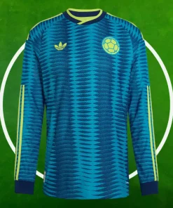 Camiseta Colombia Segunda Equipación Hombre 2026/2027 Manga Larga
