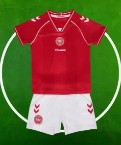 Camiseta Dinamarca Primera Equipación Niños 2026/2027