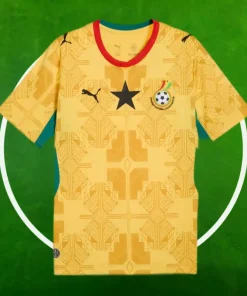 Camiseta Ghana Segunda Equipación Hombre 2026/2027