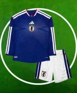 Camiseta Japón Primera Equipación Niños 2026/2027 Manga Larga