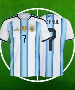 Camiseta Argentina Primera Equipación Hombre 2026/2027 - DE PAUL #7