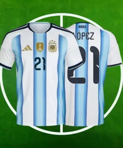 Camiseta Argentina Primera Equipación Hombre 2026/2027 - LÓPEZ #21
