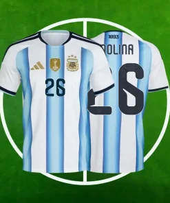 Camiseta Argentina Primera Equipación Hombre 2026/2027 - MOLINA #26