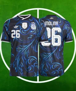 Camiseta Argentina Segunda Equipación Hombre 2026/2027 - MOLINA #26